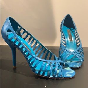 Blue Steve Madden heels